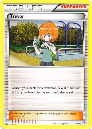 Trevor (20/30) [XY: Trainer Kit 1 - Bisharp] | Exor Games Dartmouth