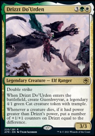 Drizzt Do'Urden (Promo Pack) [Dungeons & Dragons: Adventures in the Forgotten Realms Promos] | Exor Games Dartmouth