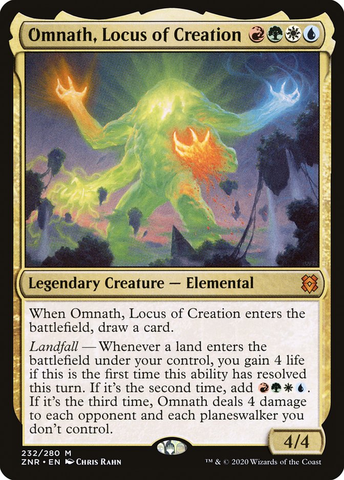 Omnath, Locus of Creation [Zendikar Rising] | Exor Games Dartmouth