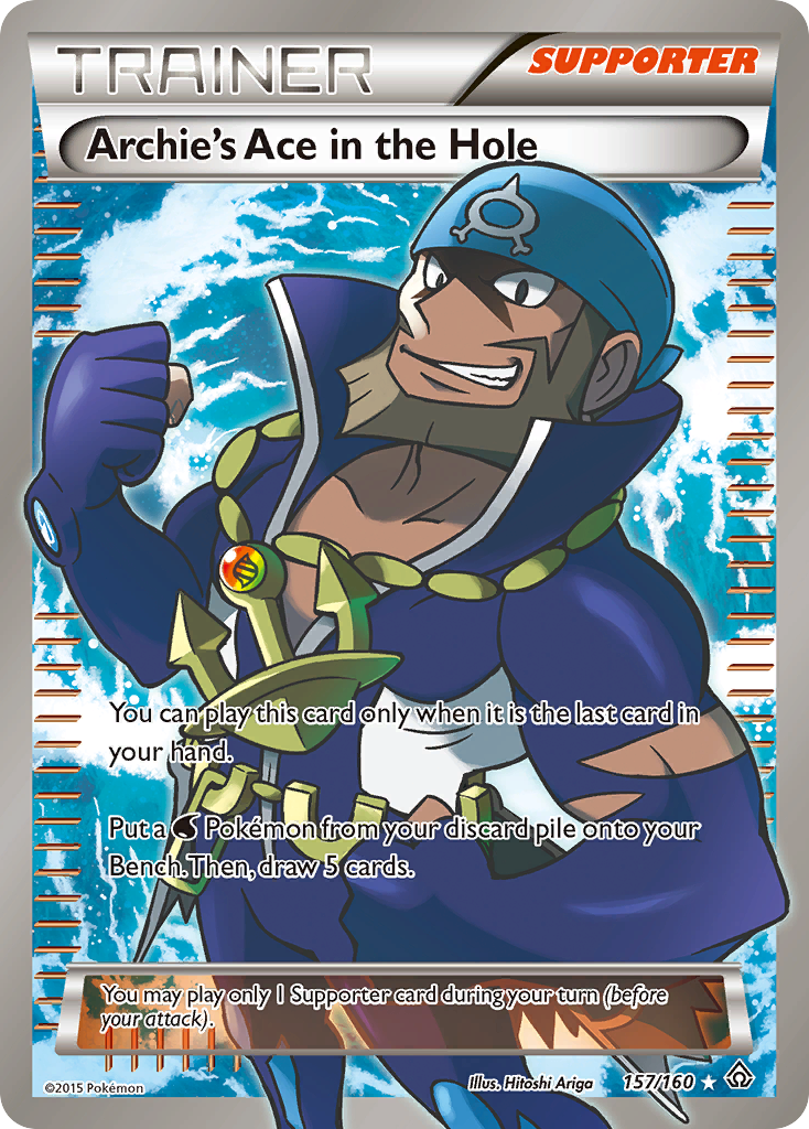 Archie's Ace in the Hole (157/160) [XY: Primal Clash] | Exor Games Dartmouth