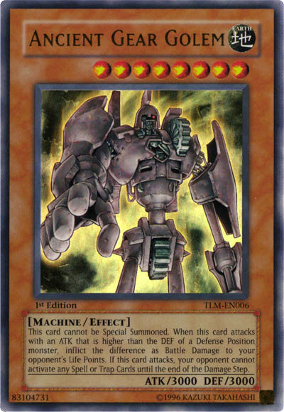 Ancient Gear Golem [TLM-EN006] Ultra Rare | Exor Games Dartmouth