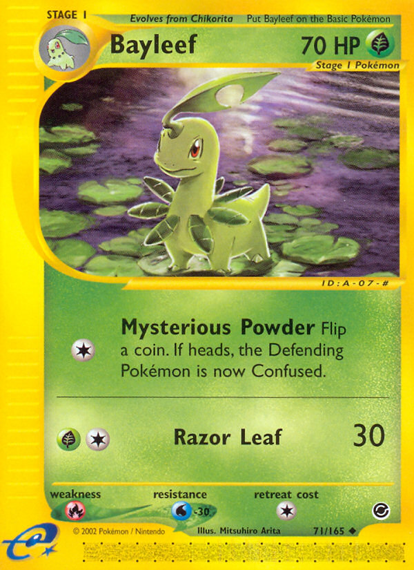 Bayleef (71/165) [Expedition: Base Set] | Exor Games Dartmouth