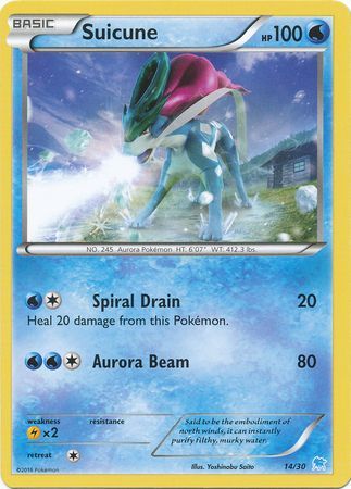 Suicune (14/30) [XY: Trainer Kit 3 - Suicune] | Exor Games Dartmouth