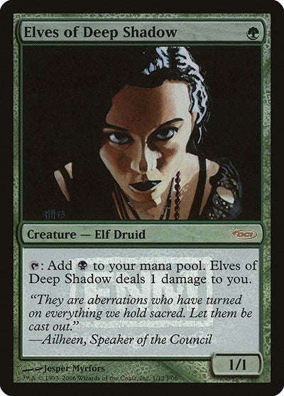 Elves of Deep Shadow [Friday Night Magic 2006] | Exor Games Dartmouth