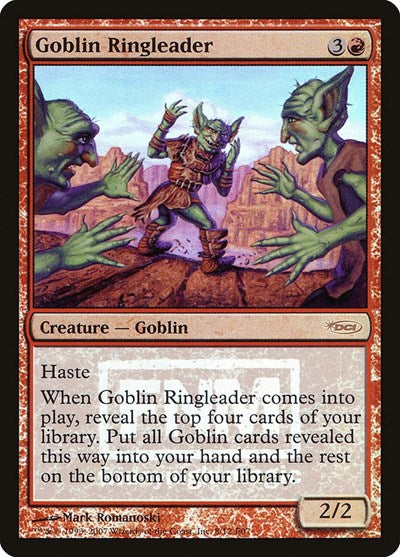 Goblin Ringleader [Friday Night Magic 2007] | Exor Games Dartmouth