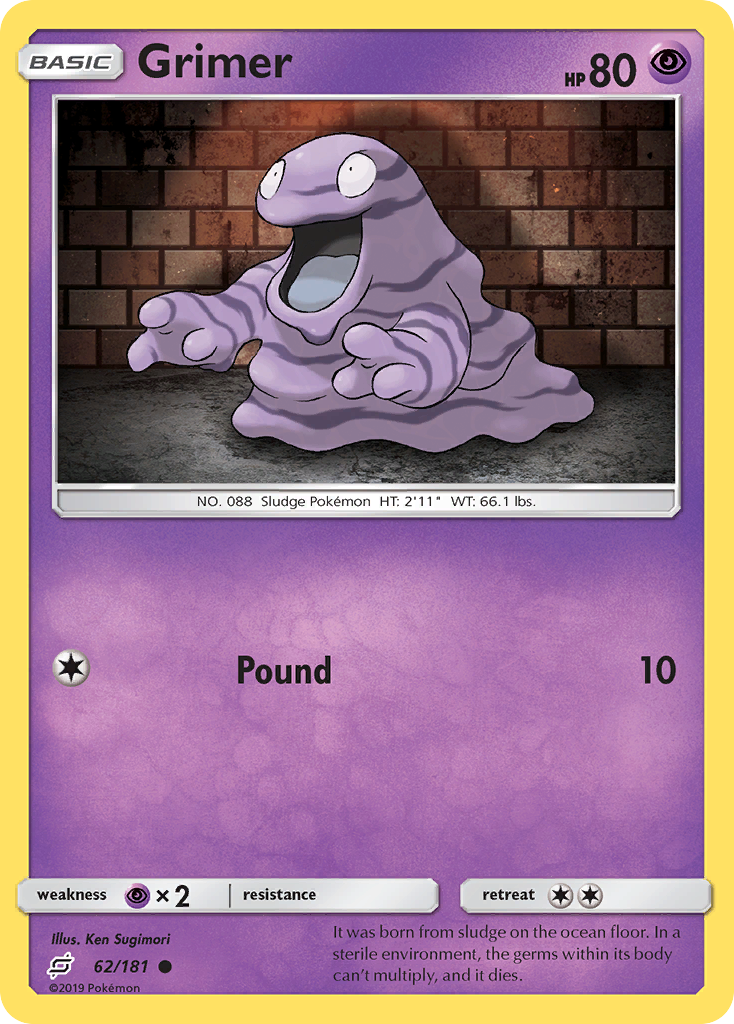 Grimer (62/181) [Sun & Moon: Team Up] | Exor Games Dartmouth