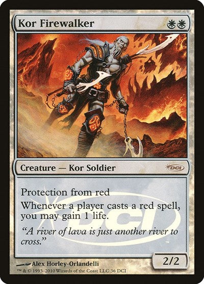 Kor Firewalker [Wizards Play Network 2010] | Exor Games Dartmouth