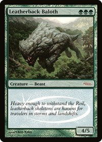 Leatherback Baloth [Wizards Play Network 2010] | Exor Games Dartmouth