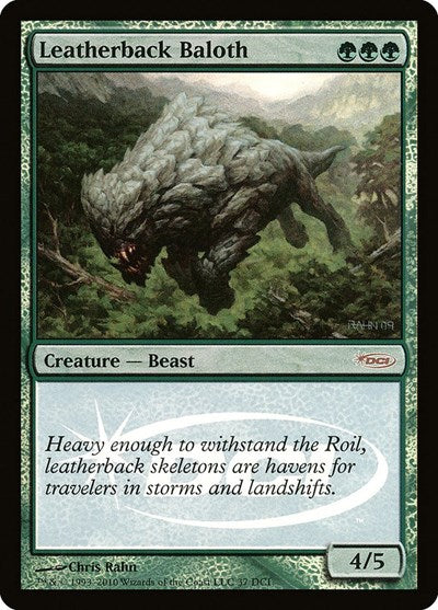 Leatherback Baloth [Wizards Play Network 2010] | Exor Games Dartmouth