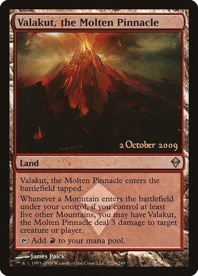 Valakut, the Molten Pinnacle [Zendikar Promos] | Exor Games Dartmouth