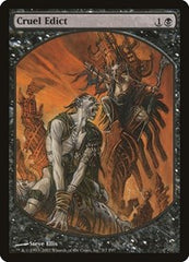 Cruel Edict [Magic Player Rewards 2007] | Exor Games Dartmouth