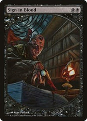 Sign in Blood [Magic Player Rewards 2010] | Exor Games Dartmouth