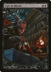 Sign in Blood [Magic Player Rewards 2010] | Exor Games Dartmouth