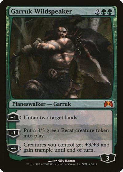 Garruk Wildspeaker [Duels of the Planeswalkers 2009 Promos ] | Exor Games Dartmouth