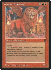 Crimson Manticore [Legends] | Exor Games Dartmouth