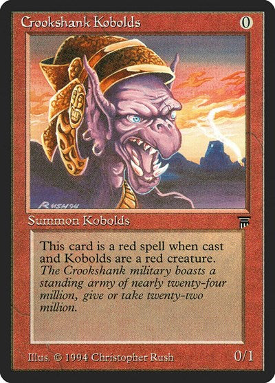 Crookshank Kobolds [Legends] | Exor Games Dartmouth