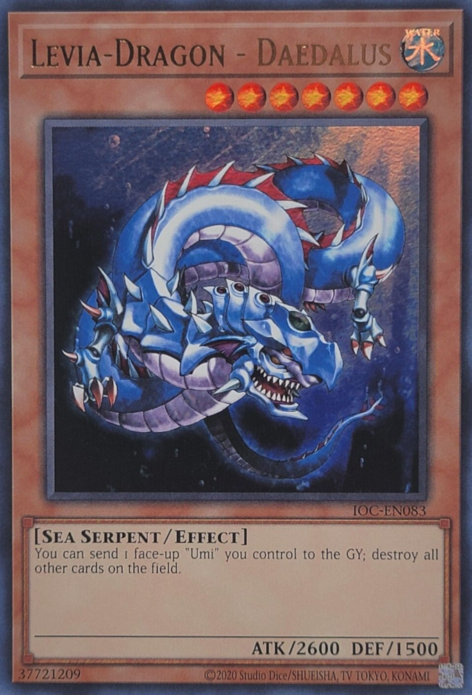 Levia-Dragon - Daedalus (25th Anniversary) [IOC-EN083] Ultra Rare | Exor Games Dartmouth