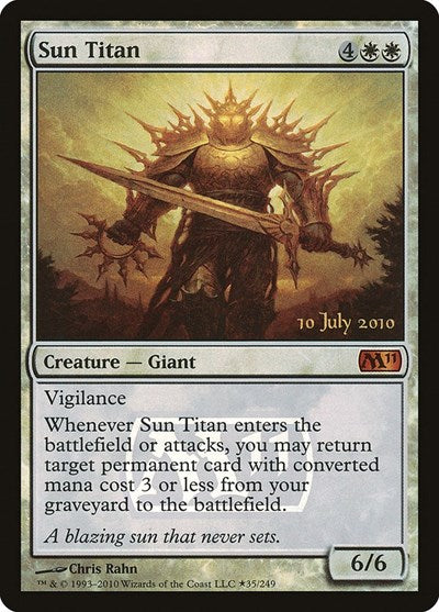 Sun Titan [Magic 2011 Promos] | Exor Games Dartmouth