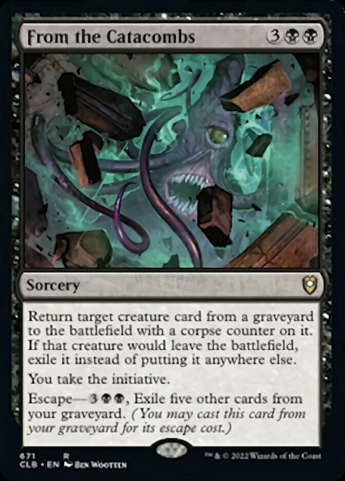From the Catacombs [Commander Legends: Battle for Baldur's Gate] | Exor Games Dartmouth
