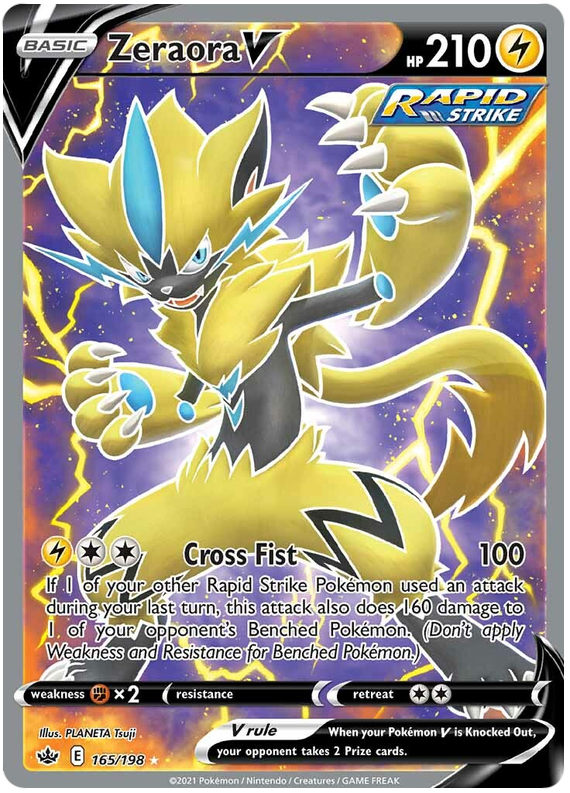 Zeraora V (165/198) [Sword & Shield: Chilling Reign] | Exor Games Dartmouth