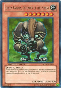 Green Baboon, Defender of the Forest [CT07-EN010] Super Rare | Exor Games Dartmouth