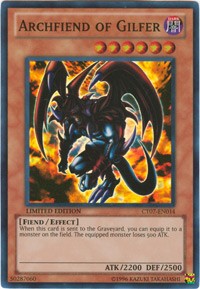 Archfiend of Gilfer [CT07-EN014] Super Rare | Exor Games Dartmouth