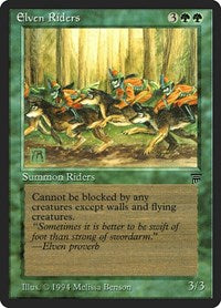 Elven Riders [Legends] | Exor Games Dartmouth