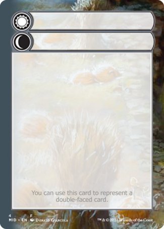 Helper Card (4/9) [Innistrad: Midnight Hunt Tokens] | Exor Games Dartmouth