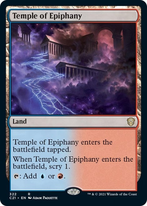 Temple of Epiphany [Commander 2021] | Exor Games Dartmouth