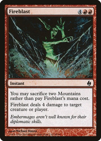 Fireblast [Premium Deck Series: Fire and Lightning] | Exor Games Dartmouth