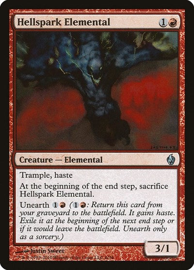 Hellspark Elemental [Premium Deck Series: Fire and Lightning] | Exor Games Dartmouth
