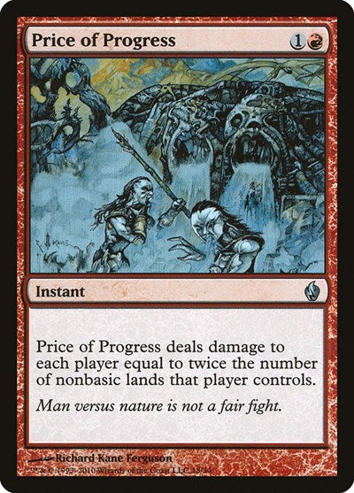 Price of Progress [Premium Deck Series: Fire and Lightning] | Exor Games Dartmouth