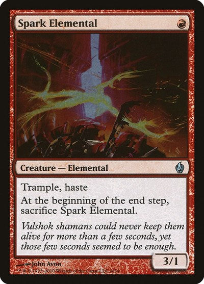 Spark Elemental [Premium Deck Series: Fire and Lightning] | Exor Games Dartmouth