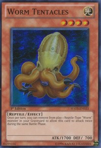 Worm Tentacles [HA03-EN023] Super Rare | Exor Games Dartmouth