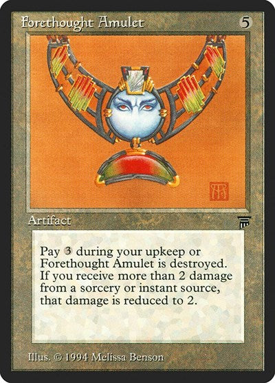 Forethought Amulet [Legends] | Exor Games Dartmouth