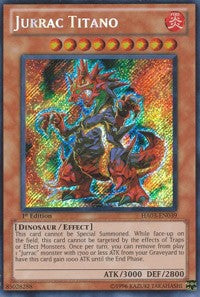 Jurrac Titano [HA03-EN039] Secret Rare | Exor Games Dartmouth