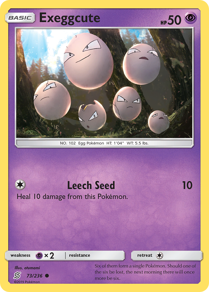 Exeggcute (73/236) [Sun & Moon: Unified Minds] | Exor Games Dartmouth