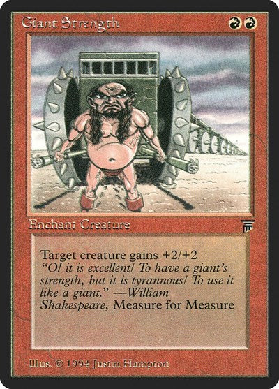 Giant Strength [Legends] | Exor Games Dartmouth