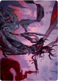 Drana, the Last Bloodchief Art Card [Zendikar Rising Art Series] | Exor Games Dartmouth