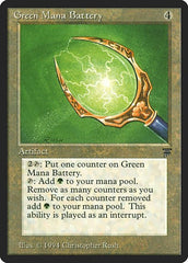 Green Mana Battery [Legends] | Exor Games Dartmouth