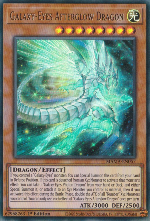 Galaxy-Eyes Afterglow Dragon [MAMA-EN057] Ultra Rare | Exor Games Dartmouth