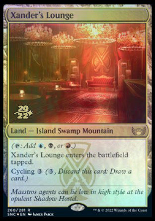 Xander's Lounge [Streets of New Capenna Prerelease Promos] | Exor Games Dartmouth