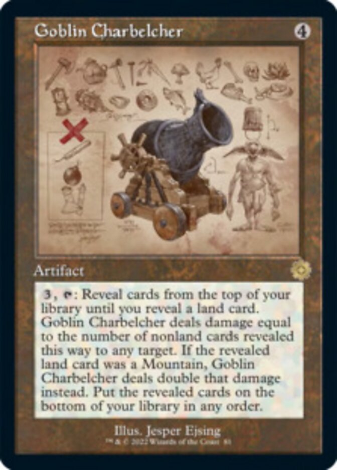 Goblin Charbelcher (Retro Schematic) [The Brothers' War Retro Artifacts] | Exor Games Dartmouth