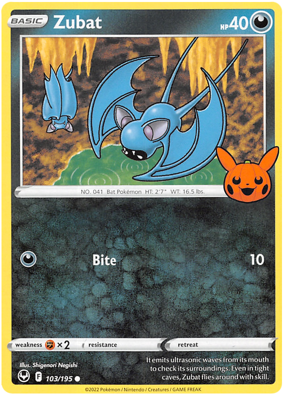 Zubat (103/195) [Trick or Trade 2023] | Exor Games Dartmouth