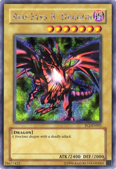 Red-Eyes B. Dragon [PCJ-EN001] Prismatic Secret Rare | Exor Games Dartmouth