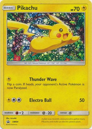 Pikachu (SM04) (General Mills Promo) [Sun & Moon: Black Star Promos] | Exor Games Dartmouth