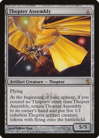 Thopter Assembly [Mirrodin Besieged] | Exor Games Dartmouth