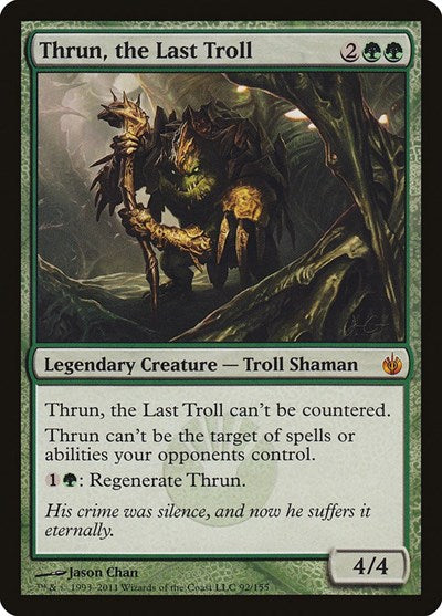 Thrun, the Last Troll [Mirrodin Besieged] | Exor Games Dartmouth