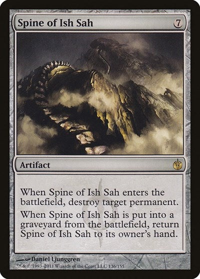 Spine of Ish Sah [Mirrodin Besieged] | Exor Games Dartmouth