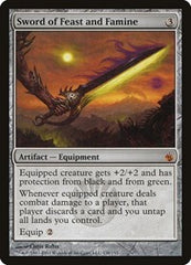 Sword of Feast and Famine [Mirrodin Besieged] | Exor Games Dartmouth